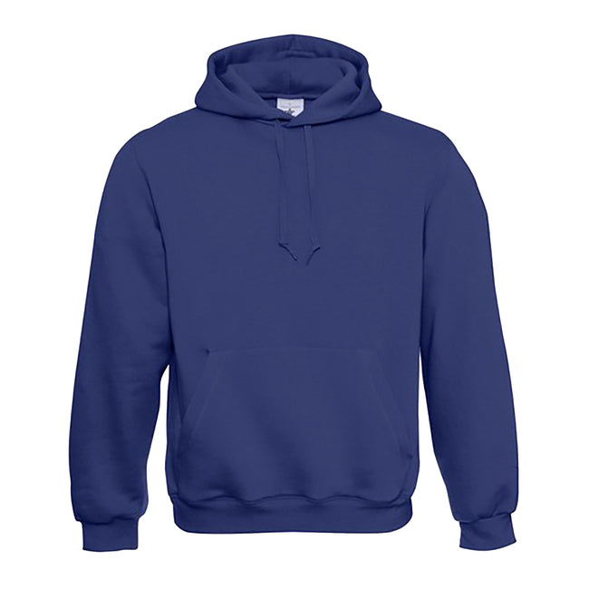 Electric Blue - Front - B&C Mens Hooded Sweatshirt - Hoodie