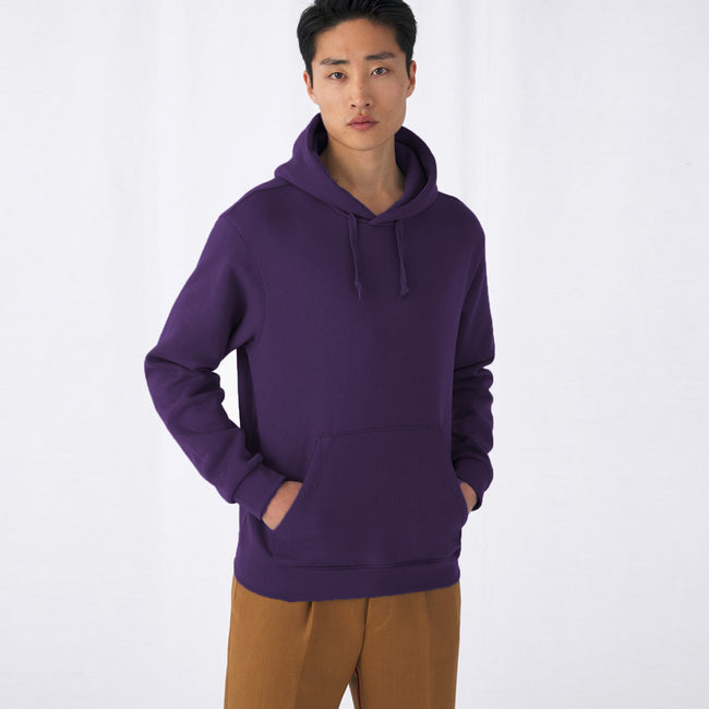 Urban Purple - Back - B&C Mens Hooded Sweatshirt - Hoodie