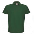 Bottle Green - Front - B&C ID.001 Mens Short Sleeve Polo Shirt