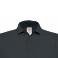 Anthracite - Side - B&C ID.001 Mens Short Sleeve Polo Shirt