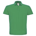 Kelly Green - Front - B&C ID.001 Mens Short Sleeve Polo Shirt
