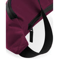 Burgundy - Back - Bagbase Adjustable Belt Bag (2.5 Litres)