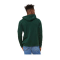 Forest Green - Side - Bella + Canvas Unisex Pullover Polycotton Fleece Hooded Sweatshirt - Hoodie