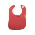 Red - Front - Babybugs Baby Bib - Baby And Toddlerwear