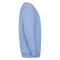 Sky Blue - Back - Fruit Of The Loom Childrens Unisex Set In Sleeve Sweatshirt
