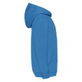 Azure Blue - Back - Fruit Of The Loom Childrens Unisex Hooded Sweatshirt - Hoodie