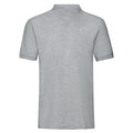 Athletic-Heather - Back - Fruit Of The Loom Premium Mens Short Sleeve Polo Shirt