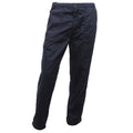 Navy Blue - Front - Regatta Mens New Lined Action Trousers (Reg) - Pants