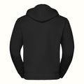 Black - Back - Russell Mens Authentic Full Zip Hooded Sweatshirt - Hoodie