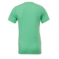Green Triblend - Back - Canvas Triblend Crew Neck T-Shirt - Mens Short Sleeve T-Shirt