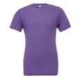 Purple Triblend - Front - Canvas Triblend Crew Neck T-Shirt - Mens Short Sleeve T-Shirt