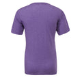 Purple Triblend - Back - Canvas Triblend Crew Neck T-Shirt - Mens Short Sleeve T-Shirt