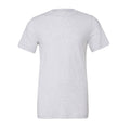 White Fleck Triblend - Front - Canvas Triblend Crew Neck T-Shirt - Mens Short Sleeve T-Shirt