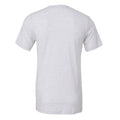 White Fleck Triblend - Back - Canvas Triblend Crew Neck T-Shirt - Mens Short Sleeve T-Shirt