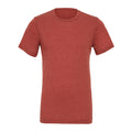Clay Triblend - Front - Canvas Triblend Crew Neck T-Shirt - Mens Short Sleeve T-Shirt