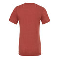 Clay Triblend - Back - Canvas Triblend Crew Neck T-Shirt - Mens Short Sleeve T-Shirt