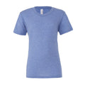 Blue Triblend - Front - Canvas Triblend Crew Neck T-Shirt - Mens Short Sleeve T-Shirt