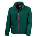 Bottle Green - Front - Result Mens Softshell Premium 3 Layer Performance Jacket (Waterproof, Windproof & Breathable)