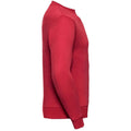 Classic Red - Side - Russell Mens Authentic Sweatshirt (Slimmer Cut)