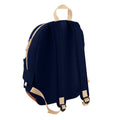 French Navy - Back - Bagbase Heritage Retro Backpack - Rucksack - Bag (18 Litres)