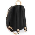 Black - Back - Bagbase Heritage Retro Backpack - Rucksack - Bag (18 Litres)