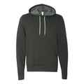 Dark Grey Heather - Front - Canvas Unisex Pullover Hooded Sweatshirt - Hoodie