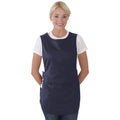 Navy Blue - Back - Dennys Womens-Ladies Workwear Tabard