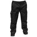 Black - Front - Result Mens Stretch Work Trousers - Pants (32 Inch Leg Length)