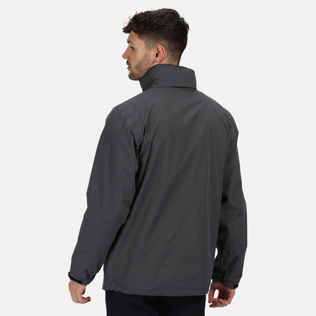 Seal Grey-Black - Side - Regatta Mens Standout Ardmore Jacket (Waterproof & Windproof)