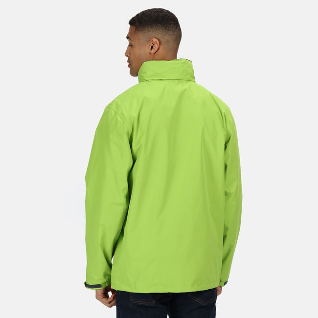 Key Lime-Seal Grey - Side - Regatta Mens Standout Ardmore Jacket (Waterproof & Windproof)