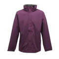 Majestic Purple-Seal Grey - Front - Regatta Mens Standout Ardmore Jacket (Waterproof & Windproof)