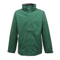 Bottle Green-Seal Grey - Front - Regatta Mens Standout Ardmore Jacket (Waterproof & Windproof)