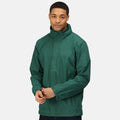 Bottle Green-Seal Grey - Side - Regatta Mens Standout Ardmore Jacket (Waterproof & Windproof)