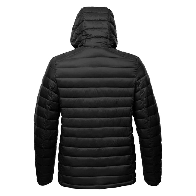 Black-Charcoal - Back - Stormtech Mens Gravity Hooded Thermal Winter Jacket (Durable Water Resistant)