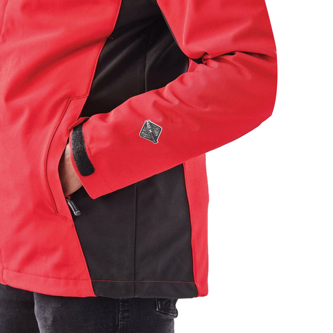 Stadium Red-Black - Lifestyle - Stormtech Mens Atmosphere 3-in-1 Performance System Jacket (Waterproof & Breathable)