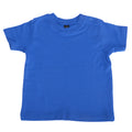 Organic Cobalt Blue - Front - Babybugz Baby Short Sleeve T-Shirt