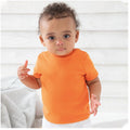 Orange - Back - Babybugz Baby Short Sleeve T-Shirt