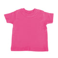 Organic Fuchsia - Front - Babybugz Baby Short Sleeve T-Shirt