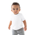 Organic White - Back - Babybugz Baby Short Sleeve T-Shirt
