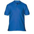 Royal - Front - Gildan Mens Premium Cotton Sport Double Pique Polo Shirt