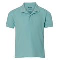 Chalky Mint - Front - Gildan Mens Premium Cotton Sport Double Pique Polo Shirt