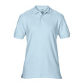 Chambray - Front - Gildan Mens Premium Cotton Sport Double Pique Polo Shirt