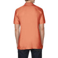 Terracota - Side - Gildan Mens Premium Cotton Sport Double Pique Polo Shirt