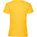 Sunflower - Back - Fruit Of The Loom Girls Childrens Valueweight Short Sleeve T-Shirt