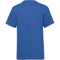 Royal - Back - Fruit Of The Loom Childrens-Kids Unisex Valueweight Short Sleeve T-Shirt