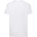 White - Back - Fruit Of The Loom Childrens-Kids Unisex Valueweight Short Sleeve T-Shirt