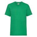 Kelly Green - Front - Fruit Of The Loom Childrens-Kids Unisex Valueweight Short Sleeve T-Shirt