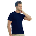 Deep Navy - Side - Fruit Of The Loom Mens Screen Stars Original Full Cut Short Sleeve T-Shirt