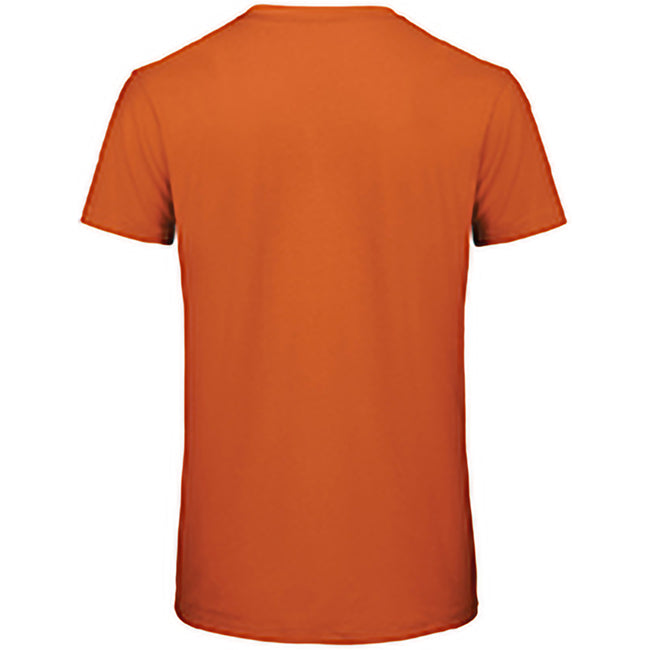 Urban Orange - Back - B&C Mens Favourite Organic Cotton Crew T-Shirt
