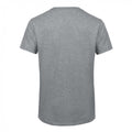 Heather Light Grey - Back - B&C Mens Favourite Short Sleeve Triblend T-Shirt